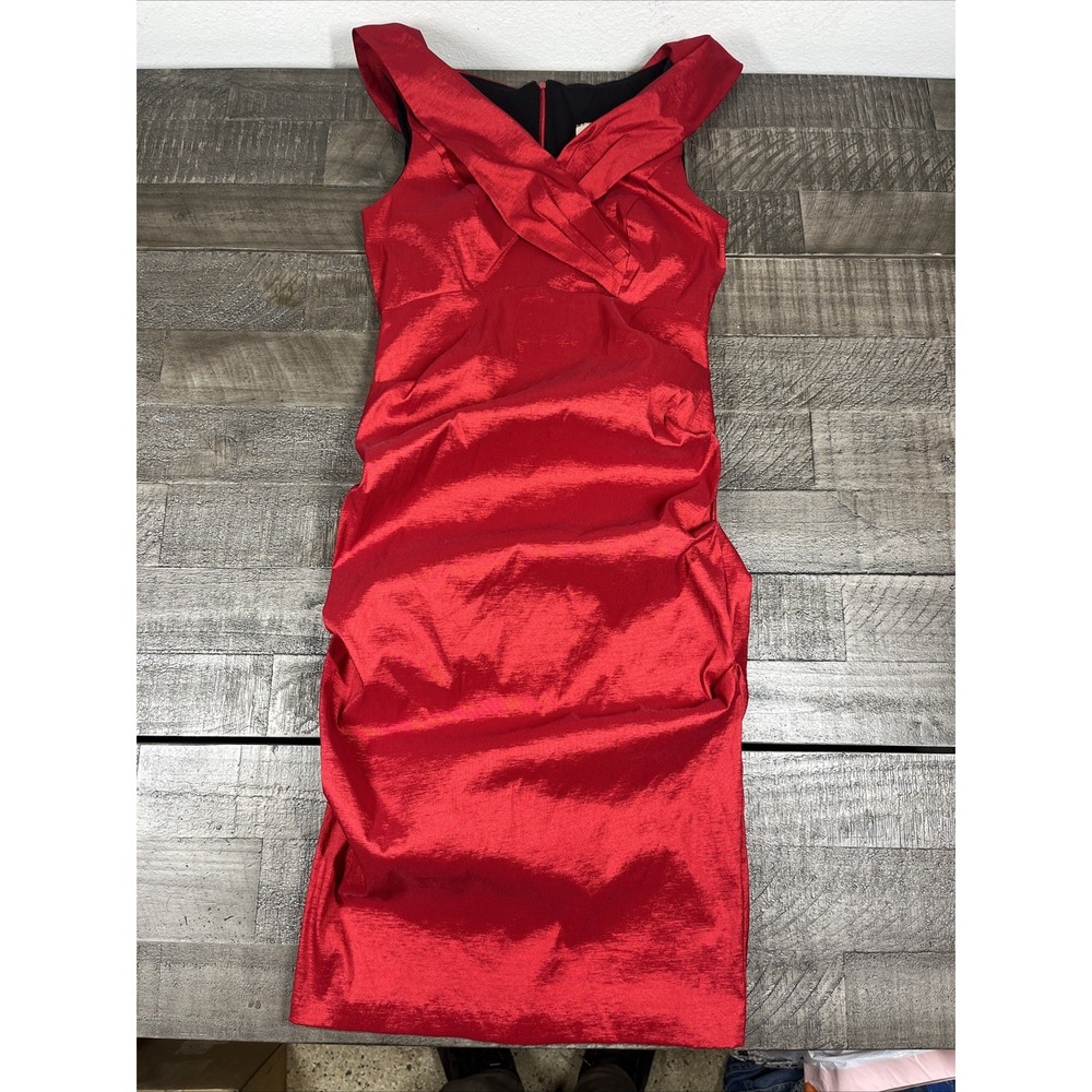 juno dress collection Large Shiny Red Prom Formal Dinner Wear